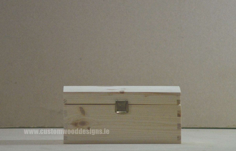 Load image into Gallery viewer, Pine Wood Chest CB1 23X13X12 cm Chest Box pin chest lock lockable box small trunk chest-box-unbranded-pine-wood-chest-cb1-23x13x12-cm-53611787583831
