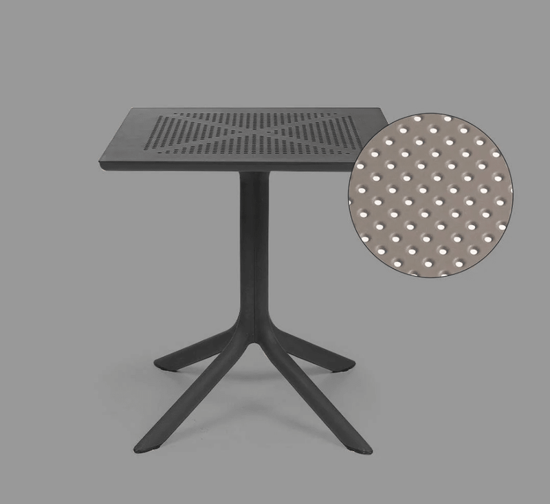 Load image into Gallery viewer, Clip 70 Outdoor Table - Custom Wood DesignsOutdoor Clip 70 Nardi table by Custom Wood Designs, featuring a sturdy wooden surface suitable for outdoor hotel and restaurant use.Outdoor Table Nardi24575204894231Agave