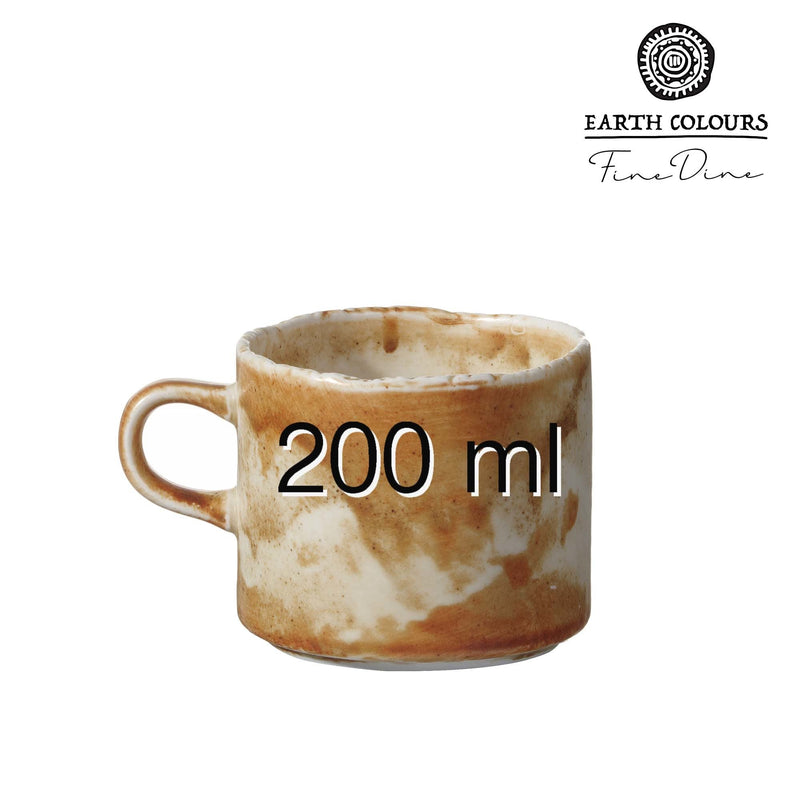 Load image into Gallery viewer, Constancy cuppuccino cup 200ml - Custom Wood DesignsFine Dine Constancy cappuccino cup, 200ml ceramic mug with a sleek design, perfect for serving cappuccinos.Cappuccino cup768471
