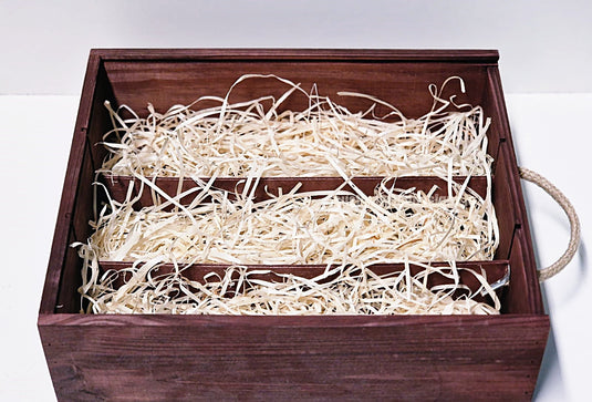 Sliding Lid 3 Bottle Box - Burgundy x25 Corporate Gift Box with Wood Wool Custom Wood Designs box corporate gift hamper triple wine box wood wool corporate-gift-box-with-wood-wool-25-sliding-lid-3-bottle-box-burgundy-x25-52627104694615