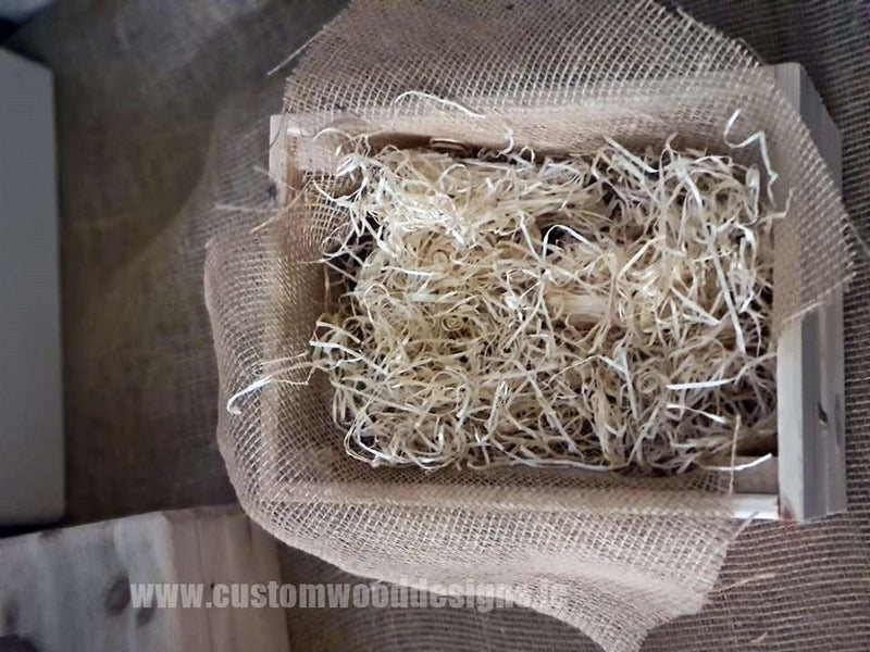Load image into Gallery viewer, Small Hamper Crate Natural SCHN 31 x 23 x 15 cm Create Your Own Hamper Custom Wood Designs crate crateburlap diy hamper make your own small wood wool create-your-own-hamper-default-title-small-hamper-crate-natural-schn-31-x-23-x-15-cm-53612138332503