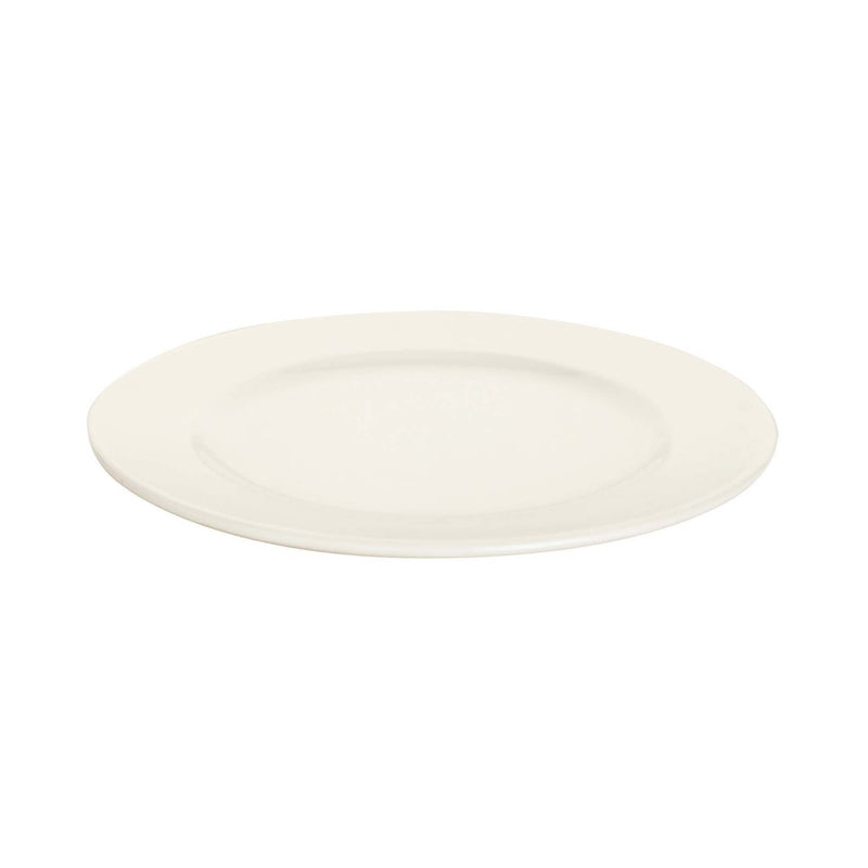 Load image into Gallery viewer, Crema flat plate, 300mm - Custom Wood DesignsFine Dine Crema flat 300mm shallow plate with smooth design, perfect for serving appetizers or main dishes.shallow plate770603