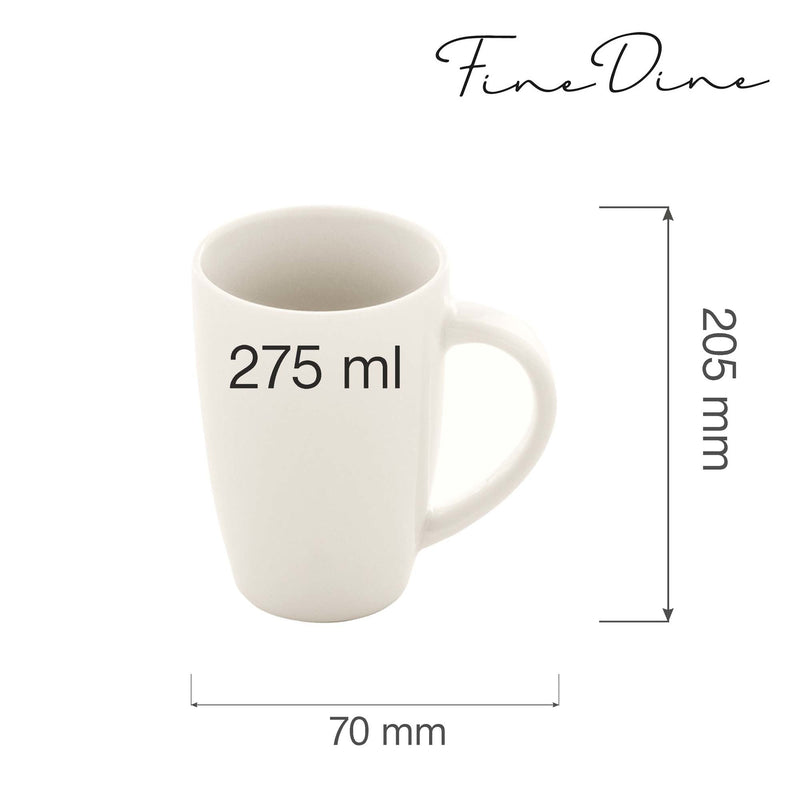 Load image into Gallery viewer, Crema Paris mug, 275ml - Custom Wood DesignsFine Dine Crema Paris mug in 275ml size, featuring a stylish design, perfect for coffee or tea, shown in the image.mug770412