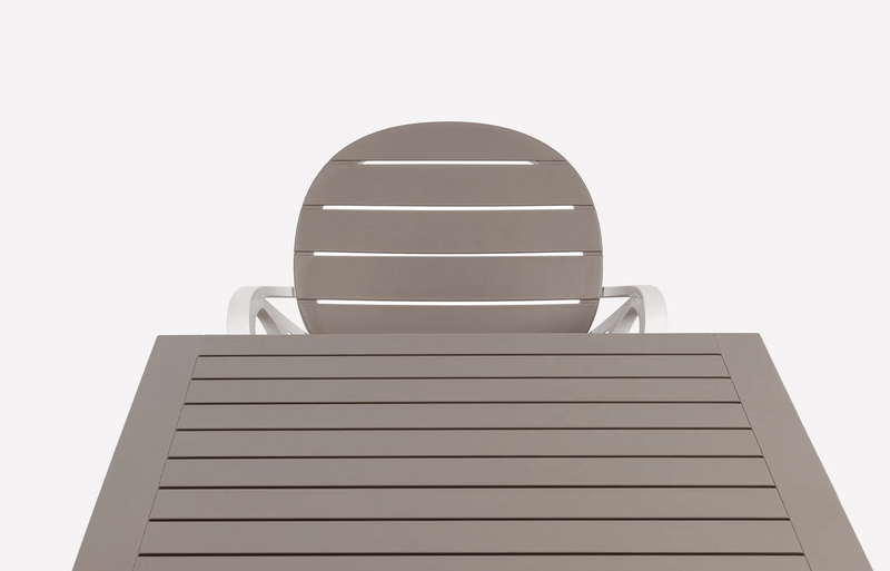 Load image into Gallery viewer, Cube 140x80 Contract Table Nardi - Custom Wood DesignsNardi Cube 140x80 outdoor contract table with a sleek white surface, ideal for restaurant and patio dining settings.Cube Table Outdoor24575218389783Bianco