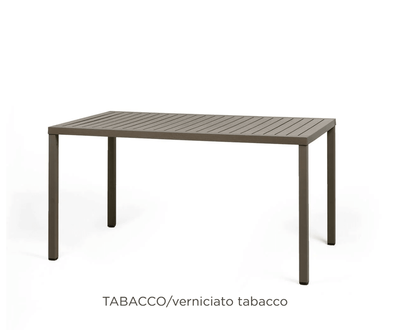 Load image into Gallery viewer, Cube 140x80 Contract Table Nardi - Custom Wood DesignsNardi Cube 140x80 outdoor contract table in tabacco finish, suitable for restaurant or outdoor dining settings.Cube Table Outdoor24575218257015Tabacco