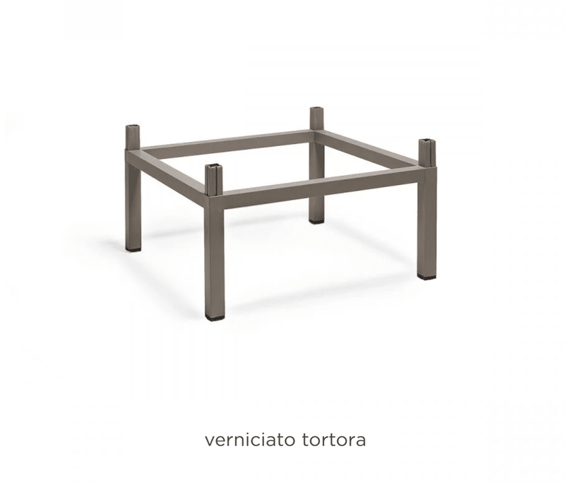 Load image into Gallery viewer, Cube 70 Height Extension Kit - Custom Wood DesignsNardi Cube 70 height extension kit for Nardi table, featuring a tortora-colored extension piece for outdoor furniture.Nardi Table Kit24575217328535Tortora