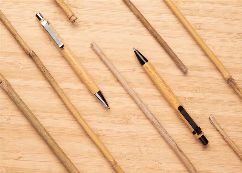 Load image into Gallery viewer, Bamboo pen pack of 500 Custom Wood Designs __label: Multibuy customwooddesignsbamboopen