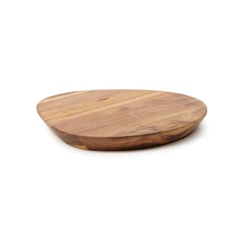 Load image into Gallery viewer, Set of 25 acacia serving and cutting boards by Custom Wood Designs, each measuring 2 x 19 x 20 inches, natural wood finish.