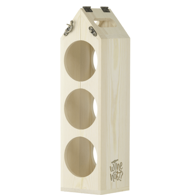 Load image into Gallery viewer, 2 in 1 gift box and wine rack Custom Wood Designs default-title-2-in-1-gift-box-and-wine-rack-53612231229783