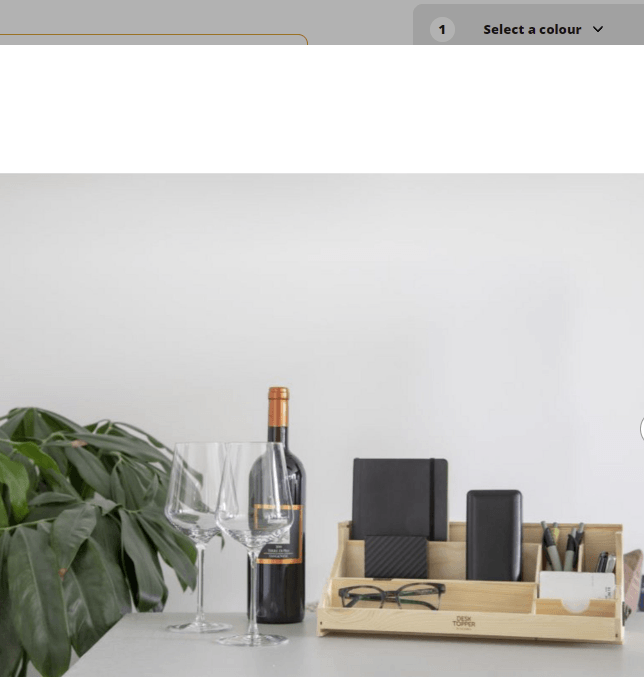 Load image into Gallery viewer, 2 in 1 Wine Box / Desk Organizer Custom Wood Designs default-title-2-in-1-wine-box-desk-organizer-53612262031703