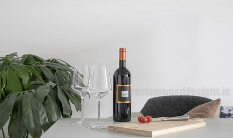 Load image into Gallery viewer, 2 in 1 Wooden Wine gift box and cheese board Custom Wood Designs default-title-2-in-1-wooden-wine-gift-box-and-cheese-board-53612238340439