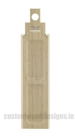 Load image into Gallery viewer, 2 in 1 Wooden Wine gift box and Food board Custom Wood Designs default-title-2-in-1-wooden-wine-gift-box-and-food-board-53612244107607