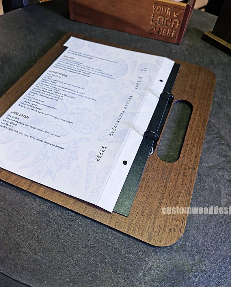 Load image into Gallery viewer, 20 x A4 Chopping Board with ring binder Securit __label: Multibuy default-title-20-x-a4-chopping-board-with-ring-binder-53612739952983