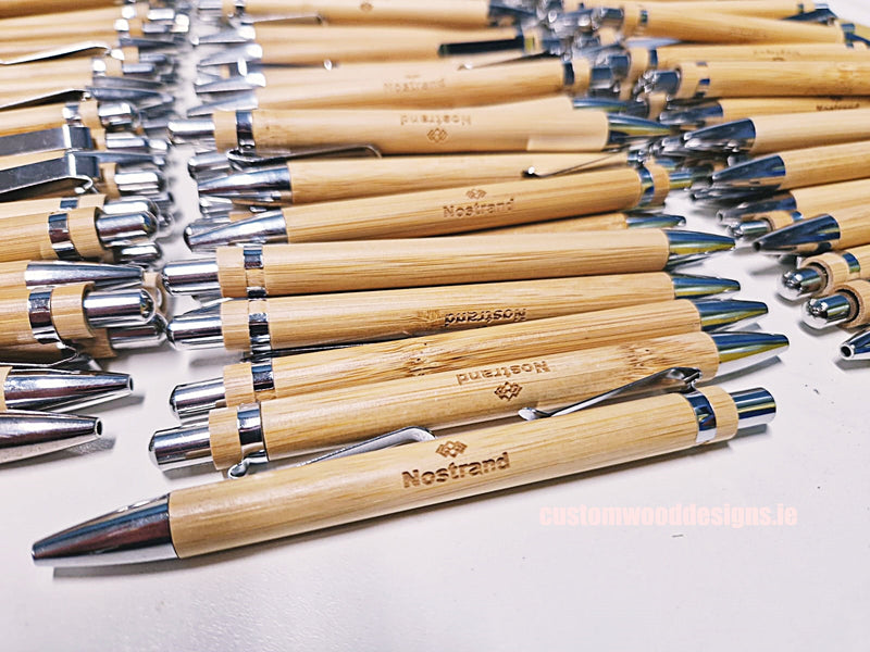Load image into Gallery viewer, Automatic ball pen x 150 Custom Wood Designs __label: Multibuy default-title-automatic-ball-pen-x-150-53612806406487