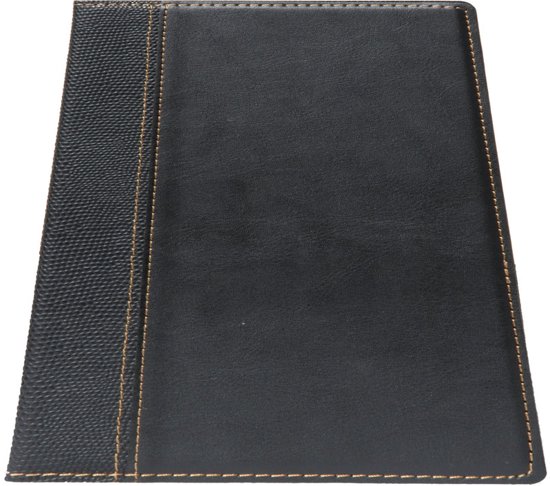Load image into Gallery viewer, Black leather style bill presenter pack of 10 Custom Wood Designs __label: Multibuy default-title-black-leather-style-bill-presenter-pack-of-10-53613285704023
