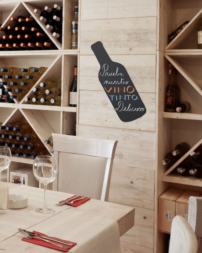 Load image into Gallery viewer, Bottle Chalkboard pack of 6 Custom Wood Designs __label: Multibuy default-title-bottle-chalkboard-pack-of-6-53613407568215