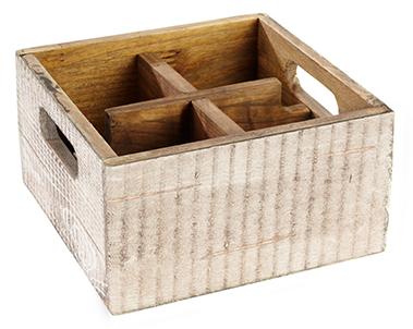 Load image into Gallery viewer, Brown and white condiment dispensers caddy pack of 25 from Custom Wood Designs, sturdy wood container for sauces and condiments.
