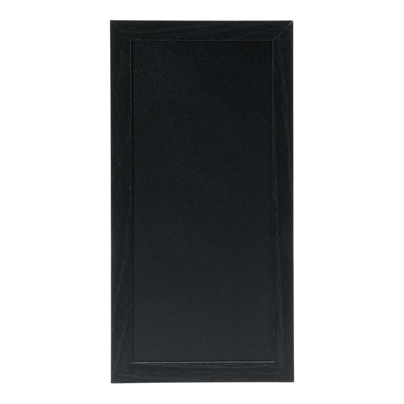 Load image into Gallery viewer, Chalkboard with mounting kit, black. Medium. 40x20x1cm Pack of 6. Custom Wood Designs __label: Multibuy default-title-chalkboard-with-mounting-kit-black-medium-40x20x1cm-pack-of-6-53612435308887