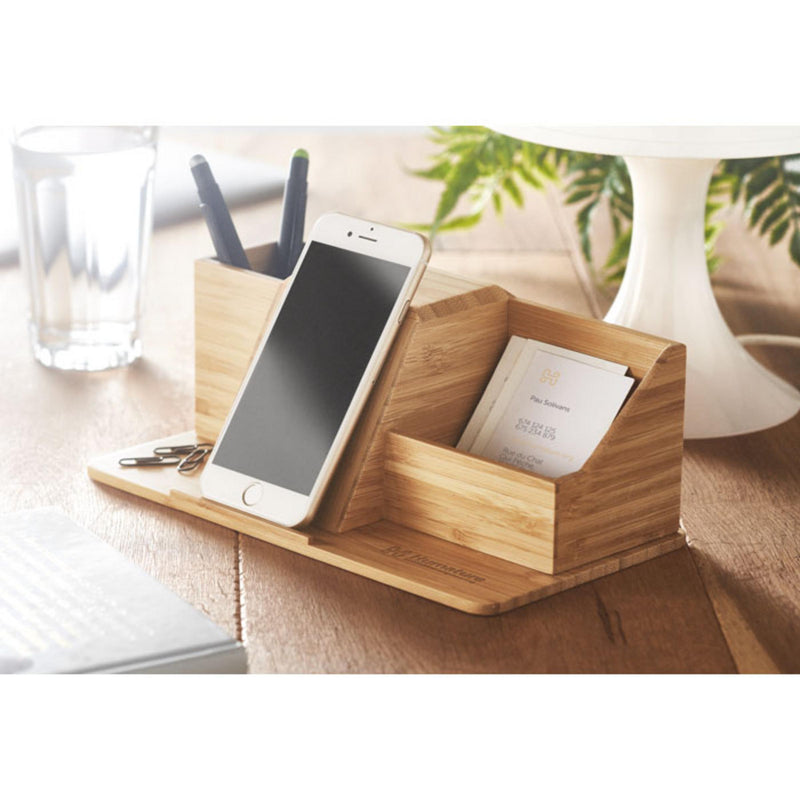 Load image into Gallery viewer, Desktop wireless charger 10W pack of 25 Custom Wood Designs __label: Multibuy default-title-desktop-wireless-charger-10w-pack-of-25-53613692944727
