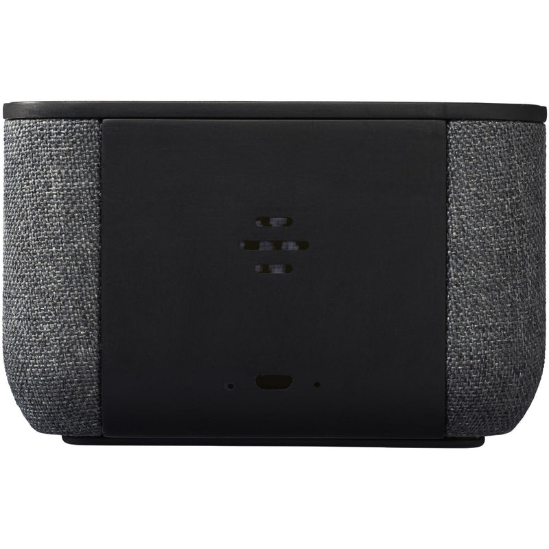Load image into Gallery viewer, Fabric & wood bluetooth speaker MOQ 10 Custom Wood Designs default-title-fabric-wood-bluetooth-speaker-moq-10-53612298666327