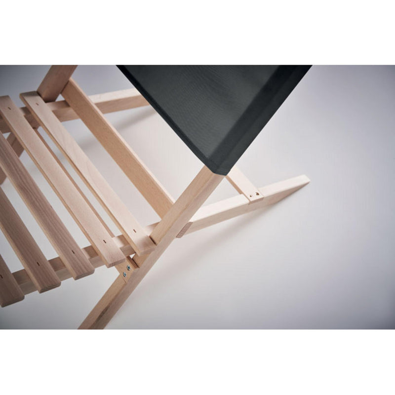 Load image into Gallery viewer, Foldable Wooden Beach Chair pack of 4 Custom Wood Designs __label: Multibuy default-title-foldable-wooden-beach-chair-pack-of-4-53613736296791