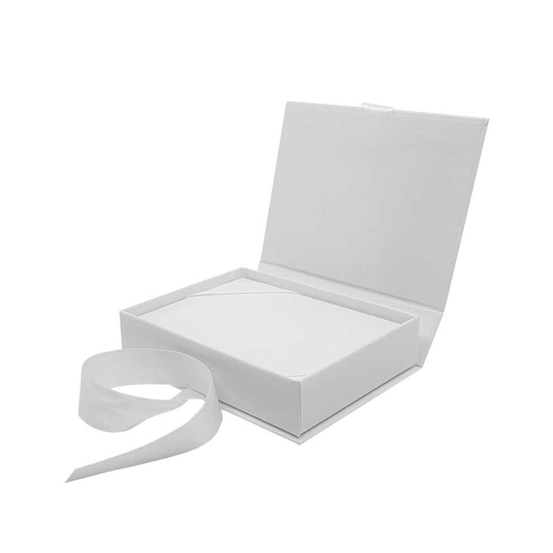 Load image into Gallery viewer, Gift Card Boxes with ribbon 124x95x30mm pack of 100 Custom Wood Designs __label: Multibuy default-title-gift-card-boxes-with-ribbon-124x95x30mm-pack-of-100-53613224198487