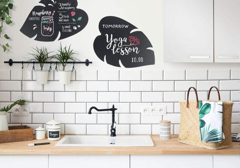 Load image into Gallery viewer, Leaf Chalkboard pack of 6 Custom Wood Designs default-title-leaf-chalkboard-pack-of-6-53613401440599