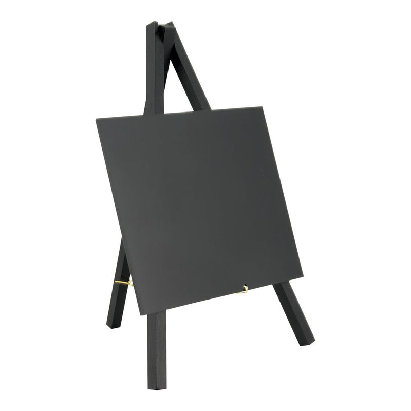 Load image into Gallery viewer, Mini Easel Chalkboard with Black Finish - Pack of 6 Custom Wood Designs __label: Multibuy default-title-mini-easel-chalkboard-with-black-finish-pack-of-6-53612400902487