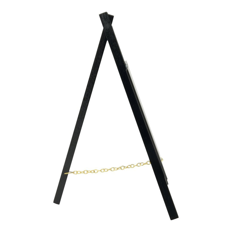Load image into Gallery viewer, Mini Easel Chalkboard with Black Finish - Pack of 6 Custom Wood Designs __label: Multibuy default-title-mini-easel-chalkboard-with-black-finish-pack-of-6-53612401623383