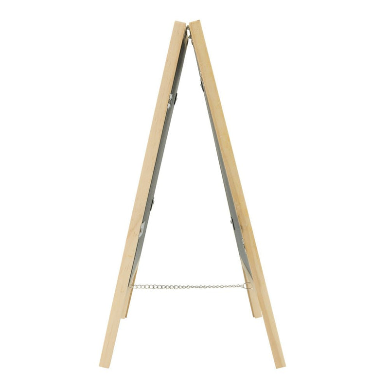 Load image into Gallery viewer, Mini Table Chalkboard - Plain Wood - Pack of 6 Custom Wood Designs __label: Multibuy default-title-mini-table-chalkboard-plain-wood-pack-of-6-53612407226711