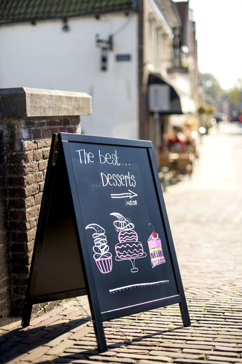 Load image into Gallery viewer, Pavement Board Black Large 125x69x56.5cm Custom Wood Designs default-title-pavement-board-black-large-125x69x56-5cm-53612346704215