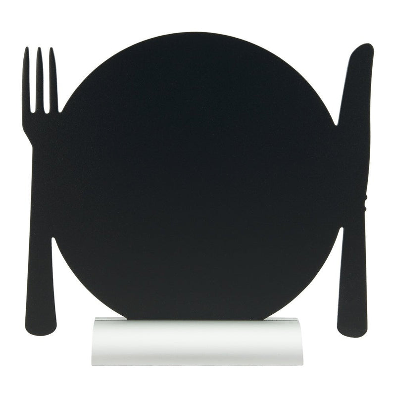 Load image into Gallery viewer, Plate Chalkboard. Pack of 6. Custom Wood Designs __label: Multibuy default-title-plate-chalkboard-pack-of-6-53612386779479