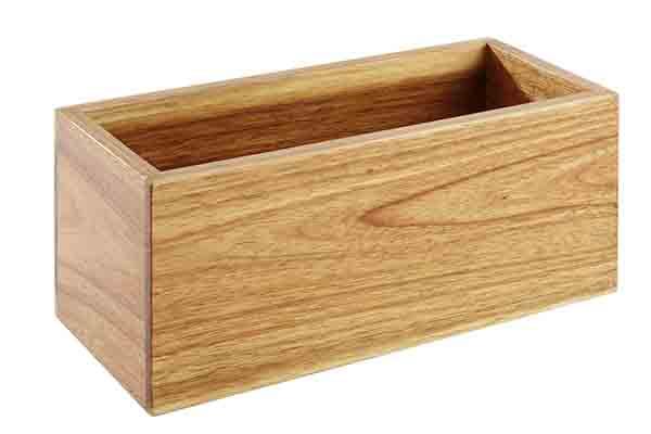 Load image into Gallery viewer, Set of 25 Custom Wood Designs condiment dispensers, 10x23cm table caddies for sauces and condiments, natural wood finish.