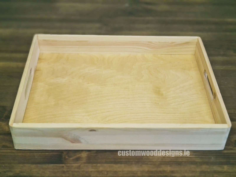 Load image into Gallery viewer, The Tennessee - Pine wood box Size: 40x30x6 OB3 Custom Wood Designs default-title-the-tennessee-pine-wood-box-size-40x30x6-ob3-49180129755479