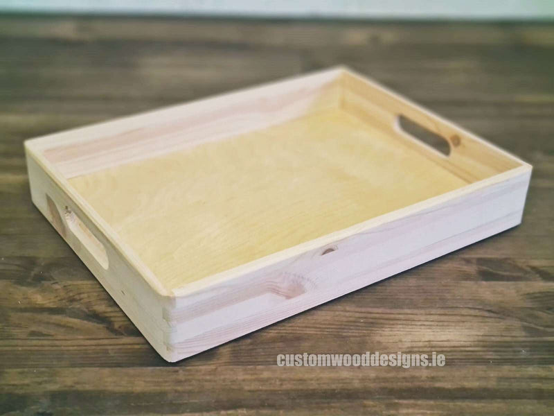 Load image into Gallery viewer, The Tennessee - Pine wood box Size: 40x30x6 OB3 Custom Wood Designs default-title-the-tennessee-pine-wood-box-size-40x30x6-ob3-53612221202775