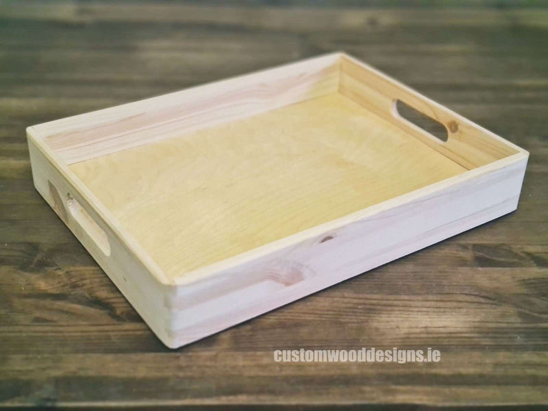Load image into Gallery viewer, The Tennessee - Pine wood box Size: 40x30x6 OB3 Custom Wood Designs default-title-the-tennessee-pine-wood-box-size-40x30x6-ob3-53612225757527