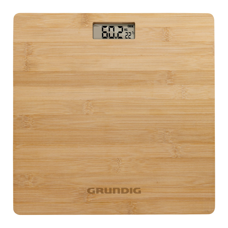 Load image into Gallery viewer, Set of 25 wooden bamboo digital weighing scales from Custom Wood Designs, featuring natural finish and compact design.