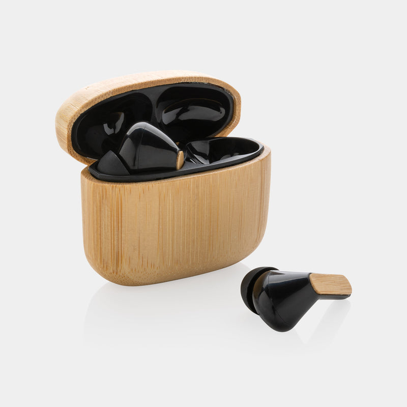 Load image into Gallery viewer, Wooden earbuds pack of 25 Custom Wood Designs __label: Multibuy default-title-wooden-earbuds-pack-of-25-53613152436567