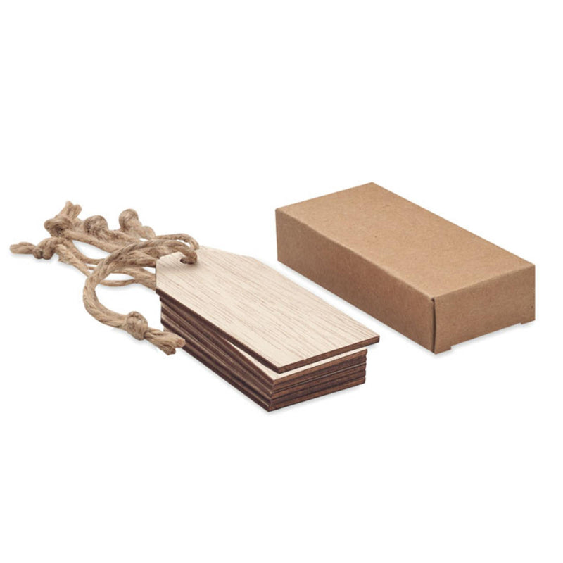 Load image into Gallery viewer, Wooden gift tags pack of 300 Custom Wood Designs __label: Multibuy default-title-wooden-gift-tags-pack-of-300-53613211320663