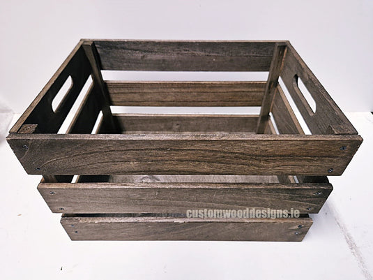 Wooden vintage crate pack of 10 Securit __label: Multibuy default-title-wooden-vintage-crate-pack-of-10-53613146407255