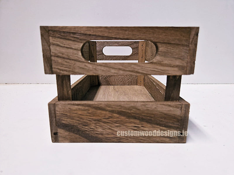 Load image into Gallery viewer, Wooden vintage table caddy pack of 10 Securit __label: Multibuy default-title-wooden-vintage-table-caddy-pack-of-10-53613134741847