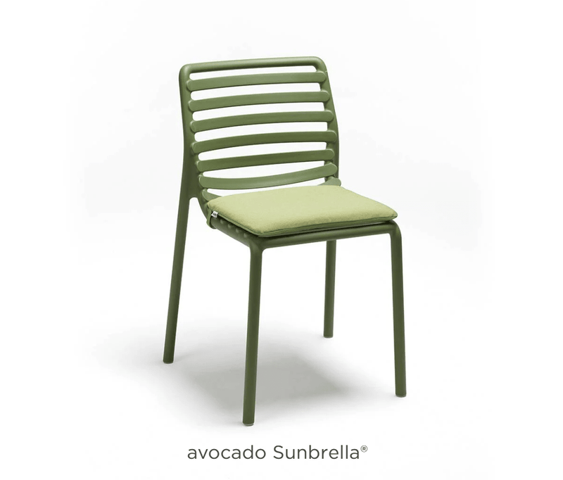 Load image into Gallery viewer, Doga Bistrot Cushion by Nardi - Custom Wood DesignsSunbrella avocado green Doga Bistrot outdoor cushion by Nardi with plush fabric, designed for stylish patio dining.Nardi Cushion Doga24575201674807Avocado