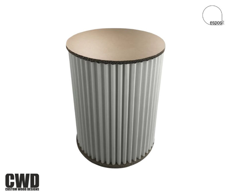 Load image into Gallery viewer, Risedia Sgabello Bianco - Custom Wood Designs