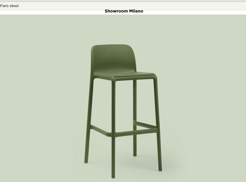 Load image into Gallery viewer, Faro Bar Stool by Nardi - Custom Wood DesignsNardi Faro high stackable bar stool made of outdoor durable material, suitable for patio or outdoor dining spaces.Nardi High Stool Stackable24575204444567Celeste