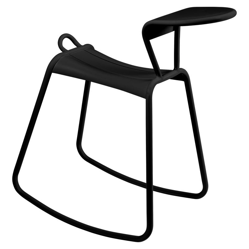 Load image into Gallery viewer, Fermob Adadesk Rocking Side Desk in Liquorice