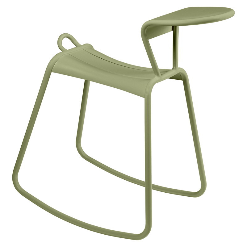Load image into Gallery viewer, Fermob Adadesk Rocking Side Desk in Willow Green