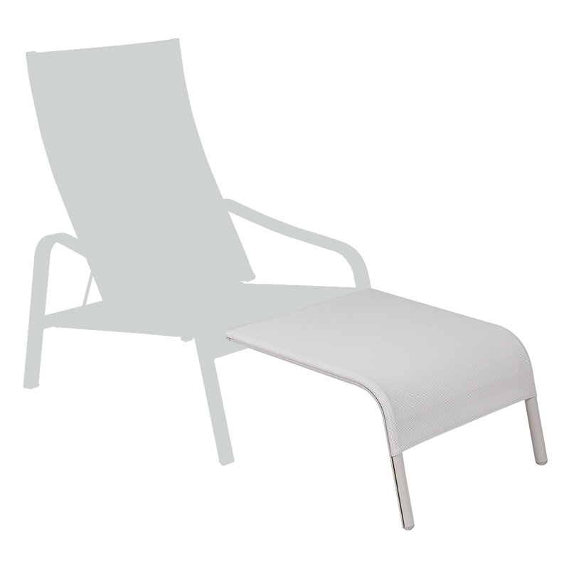 Load image into Gallery viewer, Fermob Alizé Footrest in Stereo Clay Grey – outdoor footrest in aluminium