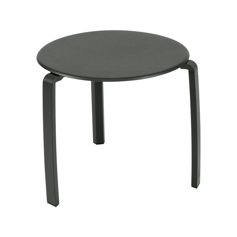 Load image into Gallery viewer, Fermob Alizé Low Table Ø48 cm in Rosemary – round outdoor side table in aluminium