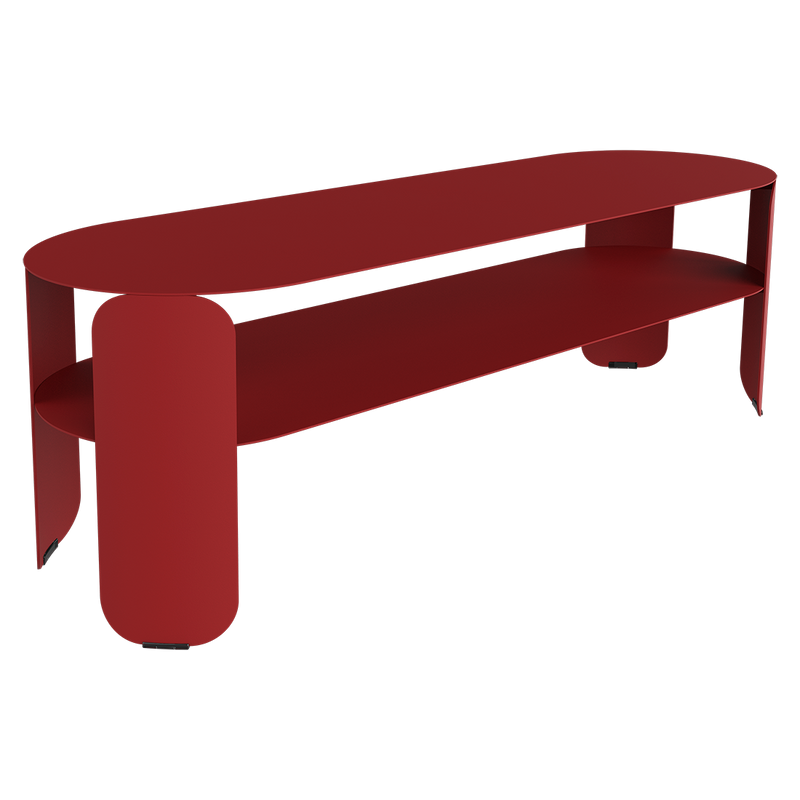 Load image into Gallery viewer, Fermob Bebop Low Console Table 120 x 40 cm in Chilli