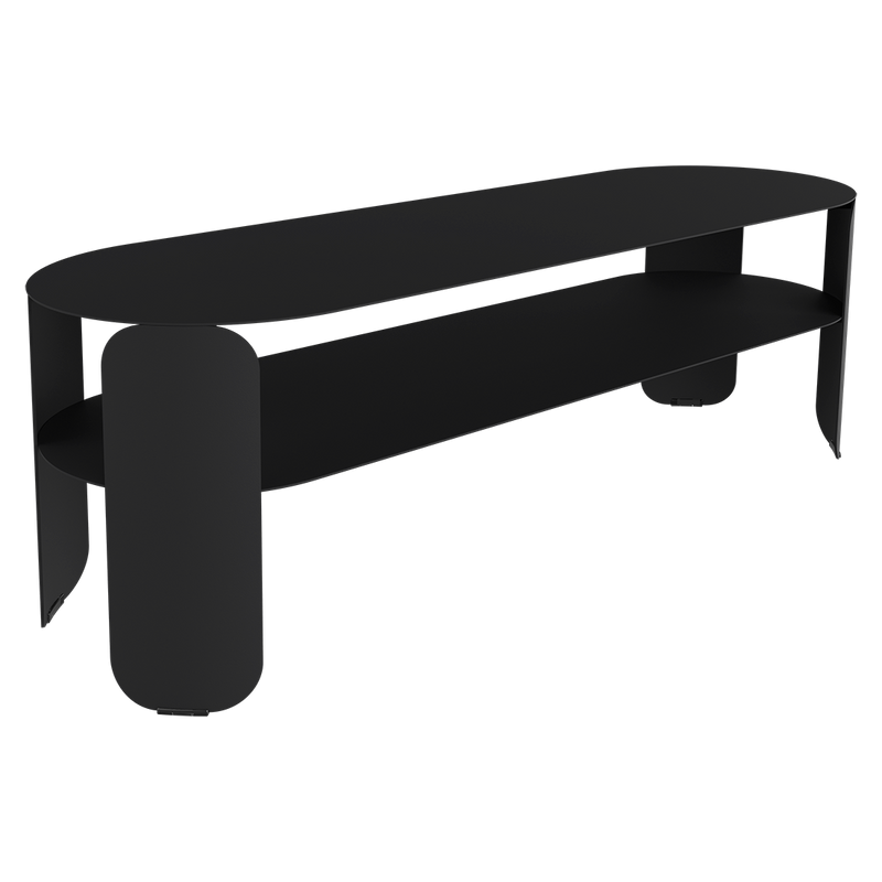 Load image into Gallery viewer, Fermob Bebop Low Console Table 120 x 40 cm in Liquorice